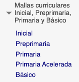 Archivo Mallas Curriculares Inicial Preprimaria Primaria Y B Sico Png