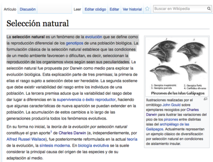 Selección natural - Wikipedia - portada.png