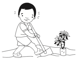 Niño planta un árbol.png