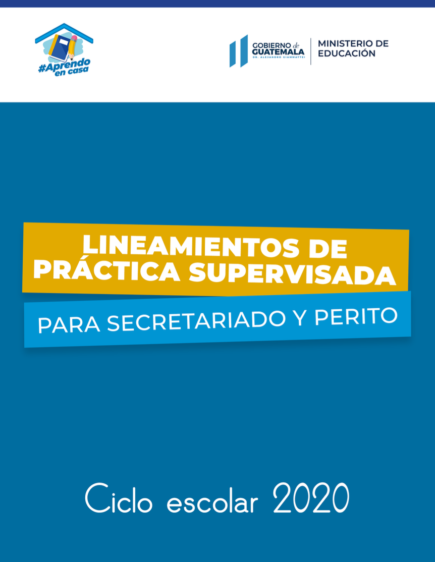 Lineamientos De Práctica Supervisada Para Secretariado Y Perito Ciclo