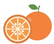 Frutas - naranja