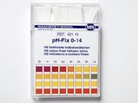 Barrita de medición del pH, paquete