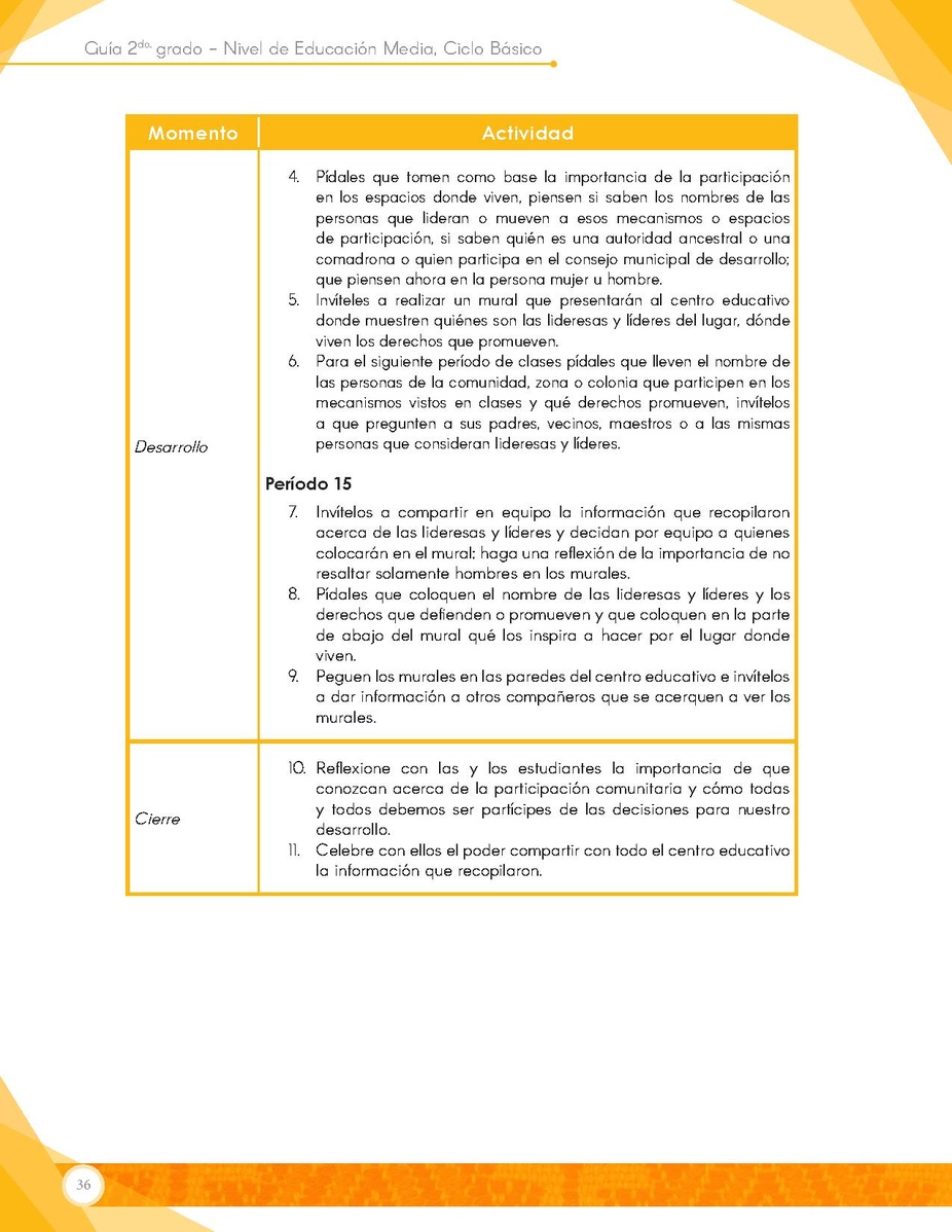 Archivoguía Docente De Ciencias Sociales Formación Ciudadana E Interculturalidad Segundo 5023