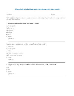 Formulario de diagnóstico individual para estudiantes del nivel medio. Protocolo de apoyo emocional Página 1.jpg
