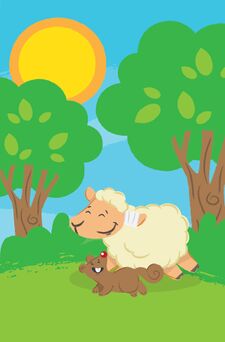 Ilustración La ardilla y la oveja 02.jpg