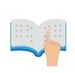 Enseñanza y aprendizaje de la escritura - icono Braille